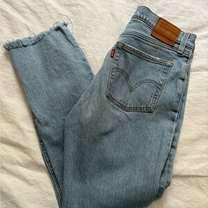 Levi’s wedgie straight Light Blue Denim Jeans
